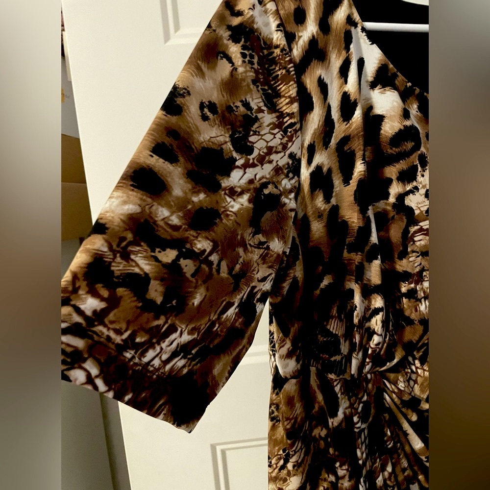 EUC Penningtons animal print Dress 18W - Picture 5 of 9